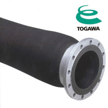 High quality 8 inch oil suction hose. Manufactured by Togawa Rubber. Made in Japan (rubber spiral steel wire reinforced hose)